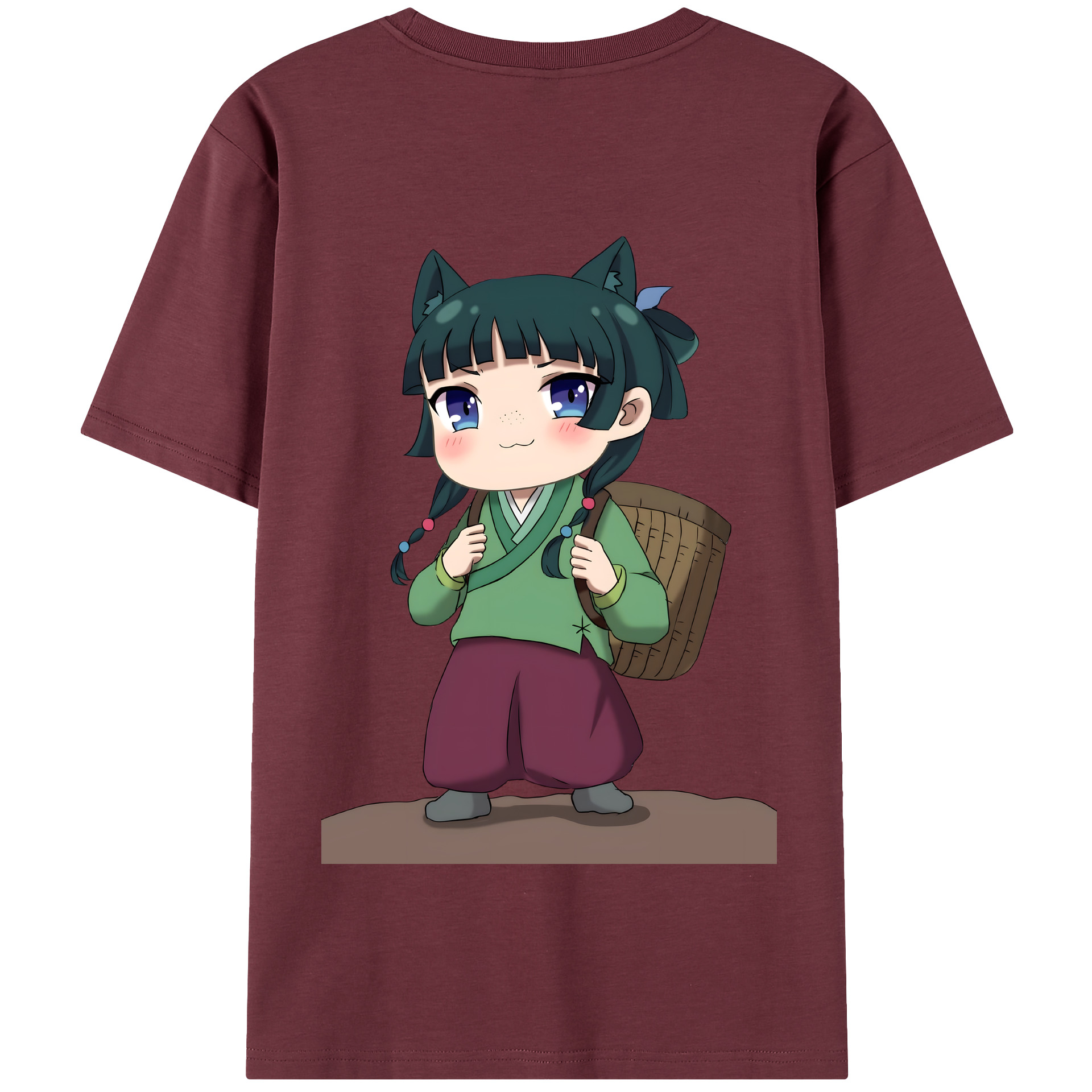 （画像用） 薬屋のひとりごと The Apothecary Diaries 綿100％半袖Tシャツ（背面プリント）